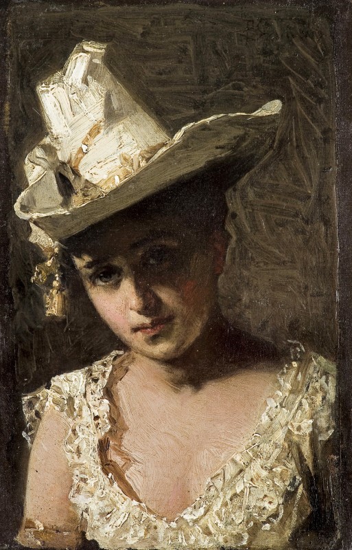 "Painting. Portrait" by Pantaleon Szyndler