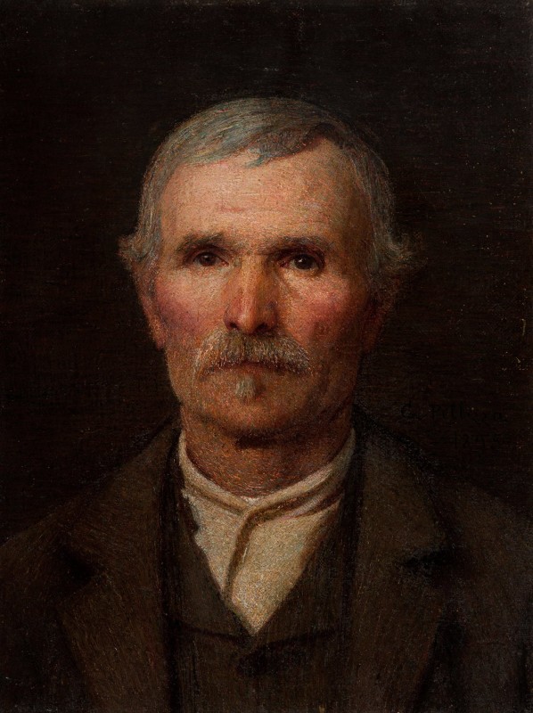 "Pictură. Portret" by Giuseppe Pellizza da Volpedo