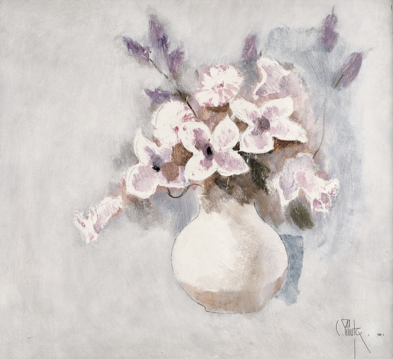 "Painting. Flowers" by Constantin Piliuţă