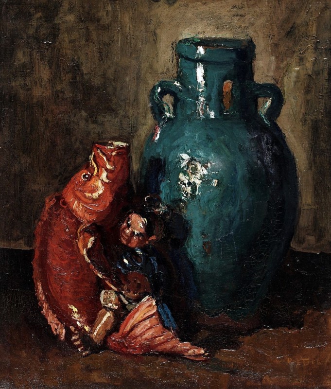 "Pictură. Natură statică" by George Pletser