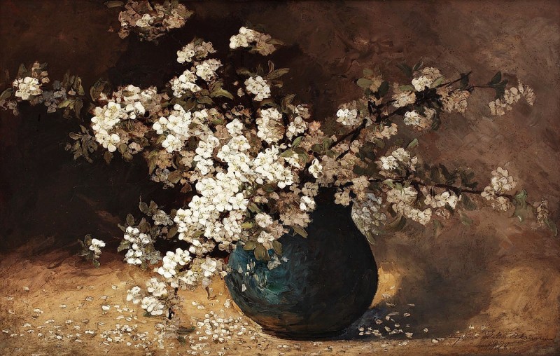 "Painting. Flowers" by Eugenia Filotti Atanasiu