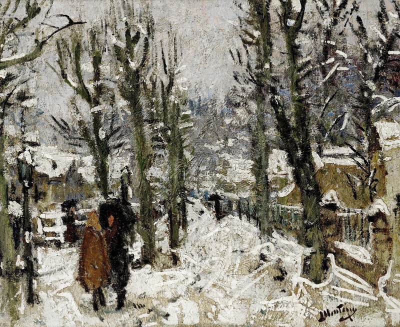 "Painting. Landscape" by Pierre Montezin