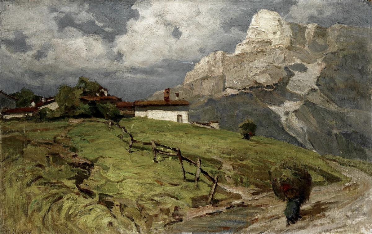 "Painting. Landscape. Rural" by Francesco Sartorelli