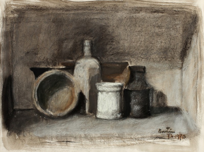 "Painting. Still life" by Louis Bastin