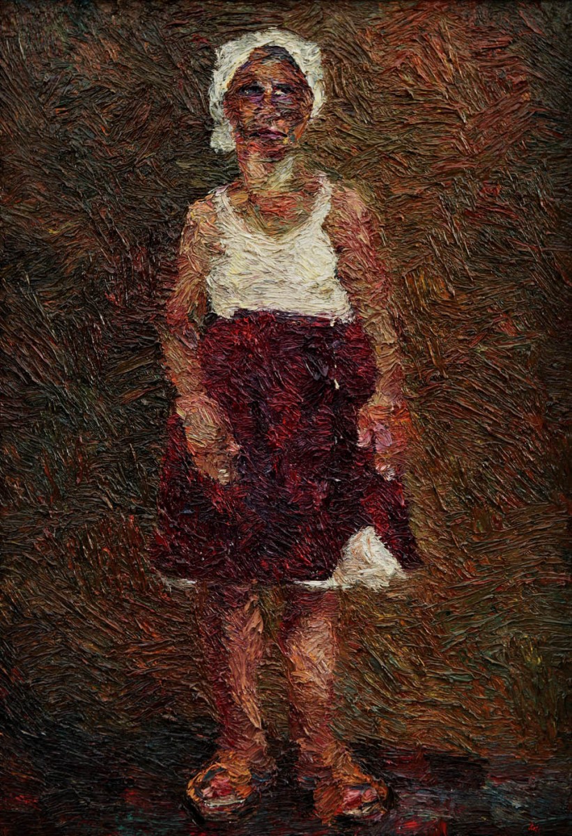 "Figure" by Ниcолета Стати, 2001, 1000x680mm, масло / холст