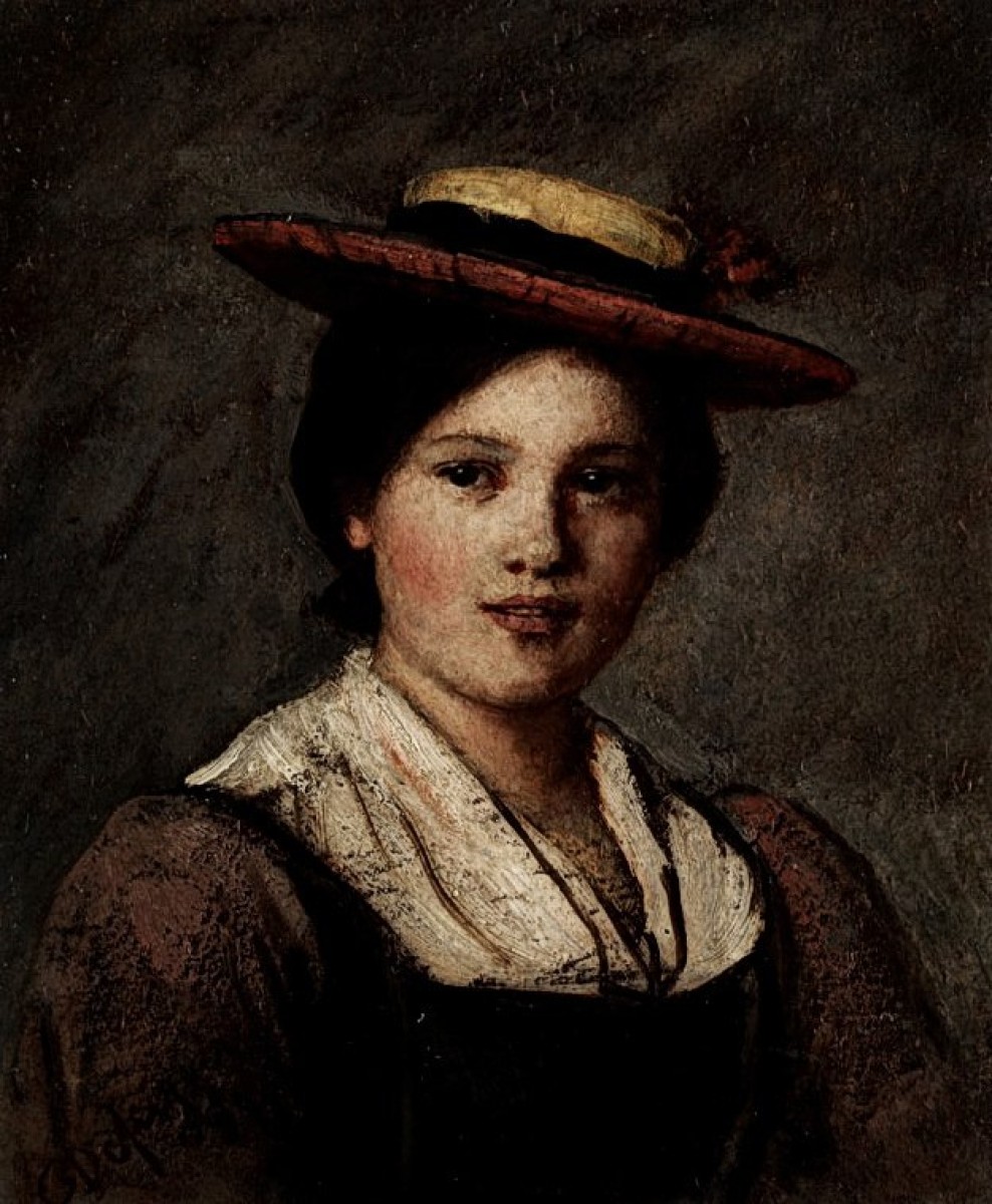 "Painting. Portrait" by Franz Defregger