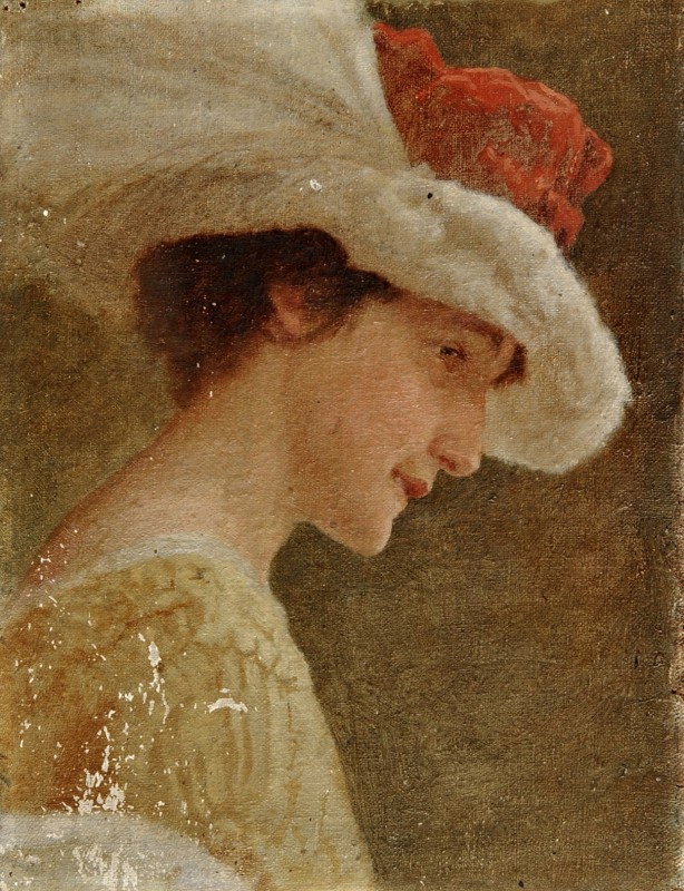 "Painting. Portrait" by Ivan Franke
