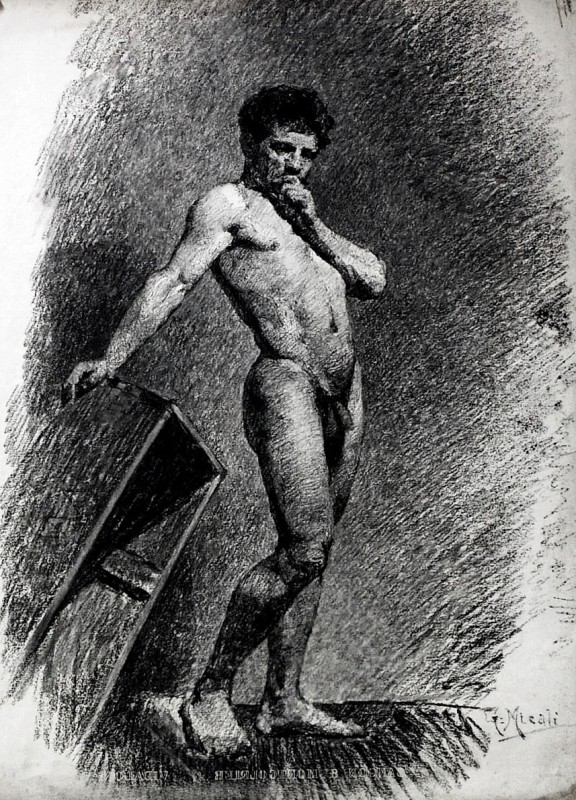 "Painting. Nude" by Giuseppe Micali
