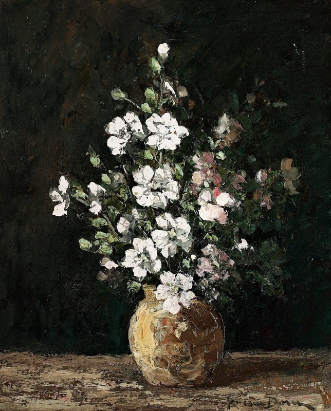 "Painting. Flowers" by Gheorghe Doru Ionescu