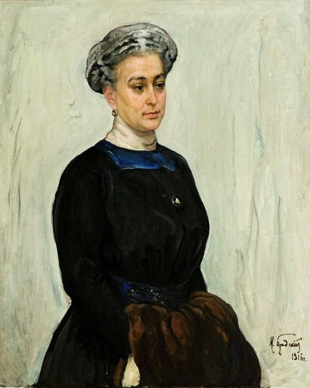 "Живопись. Фигура / полуфигура" by Исаак Израилевич Бродски