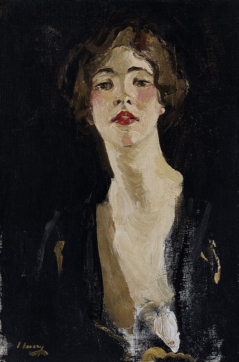 "Pictură. Portret" by John Lavery
