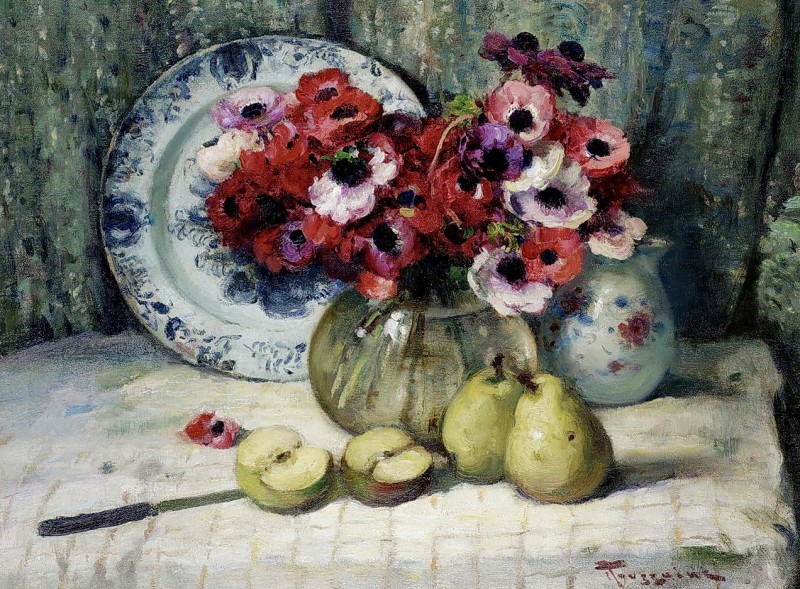 "Painting. Still life" by Fernand Toussaint