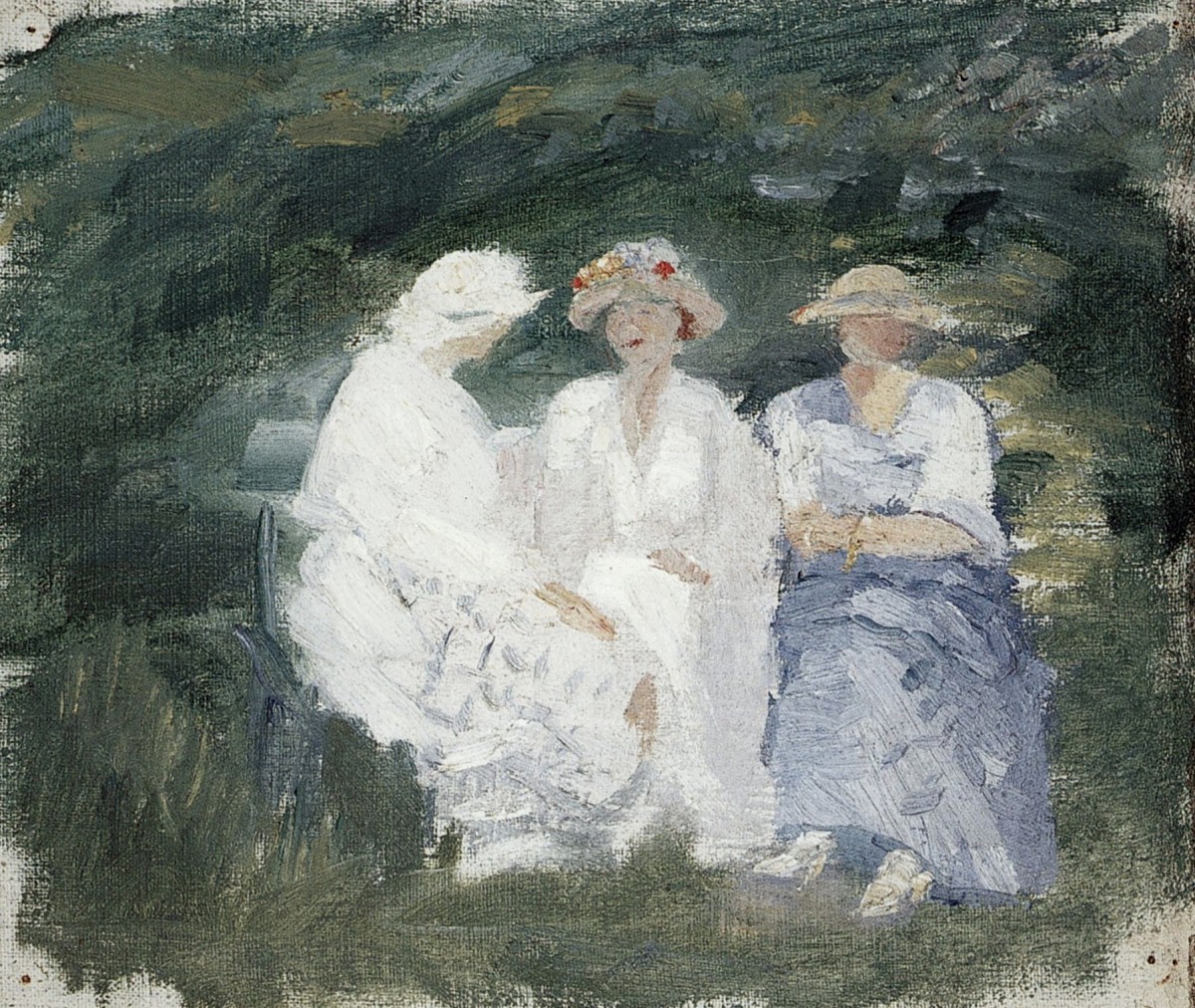 "Живопись. Люди" by Анна Анчер