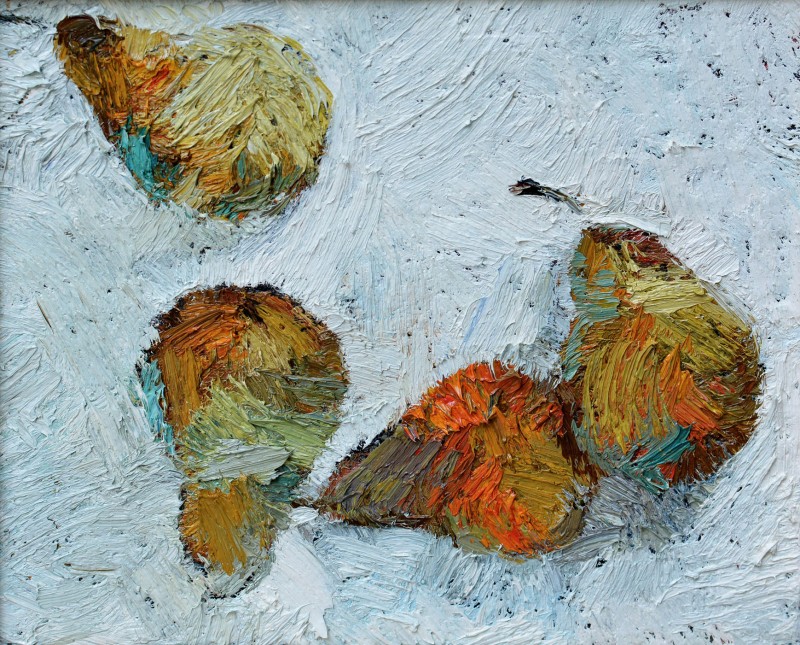 "Этюд. Натюрморт" by Ион Голубей, 2015, 250x300mm, масло / холст