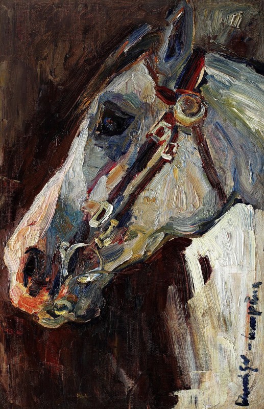 "Painting. Animals" by Rudolf Schweitzer-Cumpăna