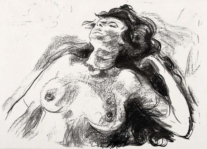 "Drawing. Nude. Figure" by Edvard Munch