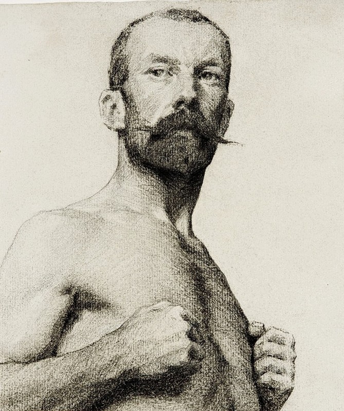 "Drawing. Nude. Figure" by Thomas Eakins