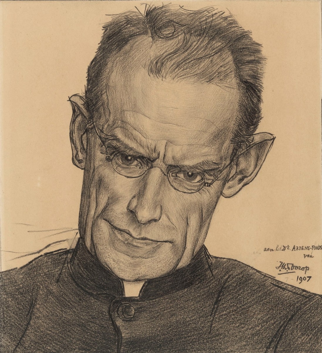 "Desen. Portret" by Jan Toorop