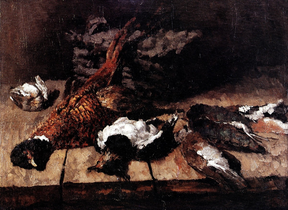 "Painting. Still life" by Carl Schuch