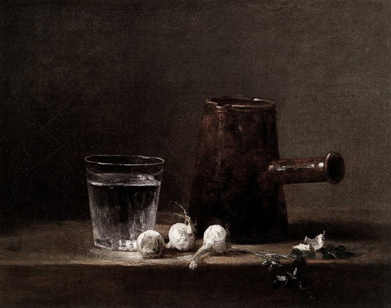 "Painting. Still life" by Jean-Baptiste-Siméon Chardin