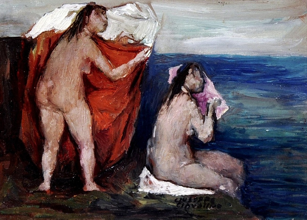 "Painting. Nude" by Giuseppe Ciavolino