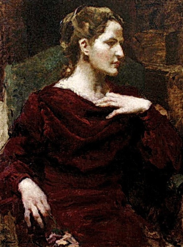 "Painting. Portrait" by Aleksei Vladimirovich Isupov
