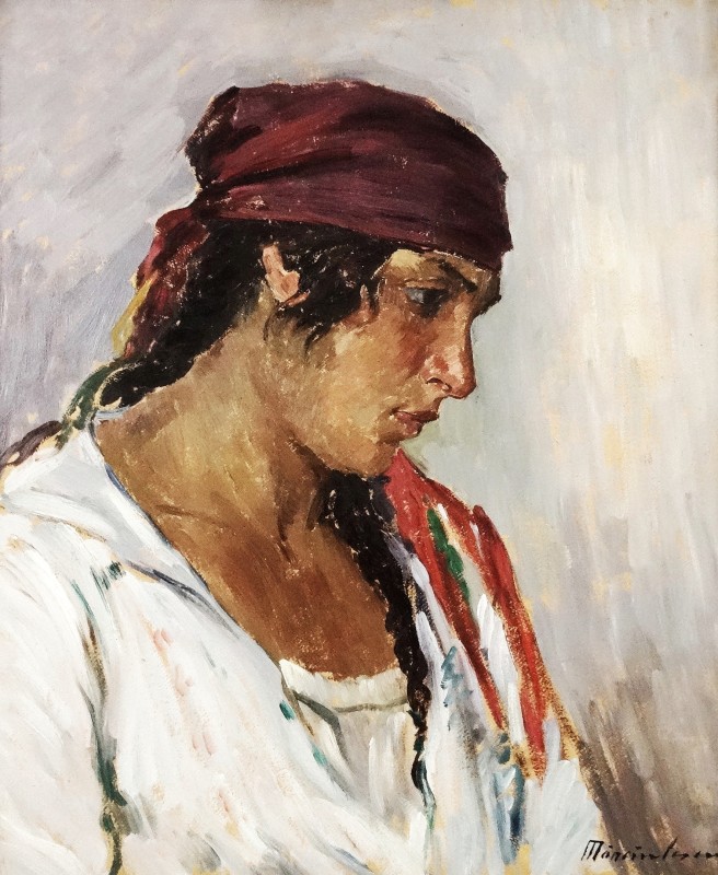 "Painting. Portrait" by Apostol Manciulescu