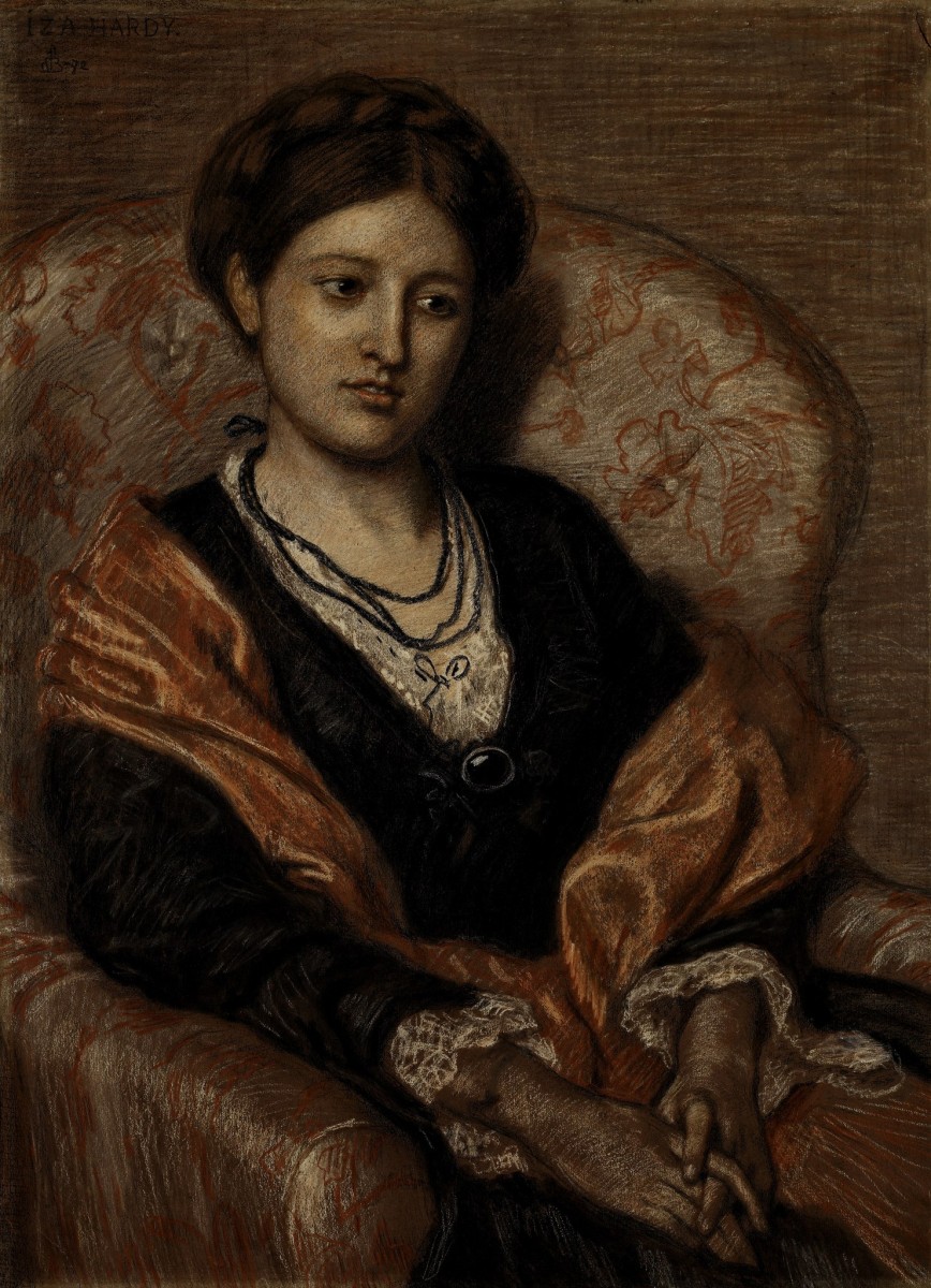 "Compoziție. Portret" by Catherine Madox Brown
