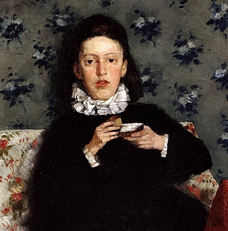 "Composition" by Wilhelm Trübner