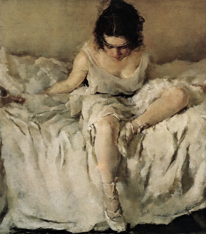 "Pictură. Figură / semifigură" by Giovanni Romagnoli