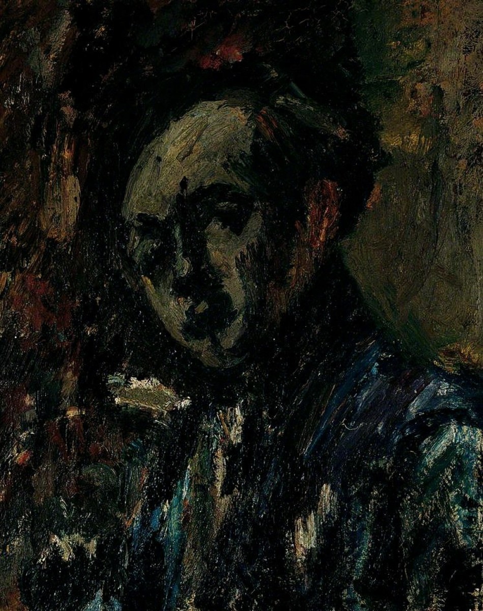 "Pictură. Portret" by David Bomberg