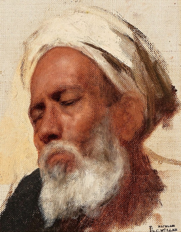 "Живопись. Портрет" by Леополд Cарл Мюллер