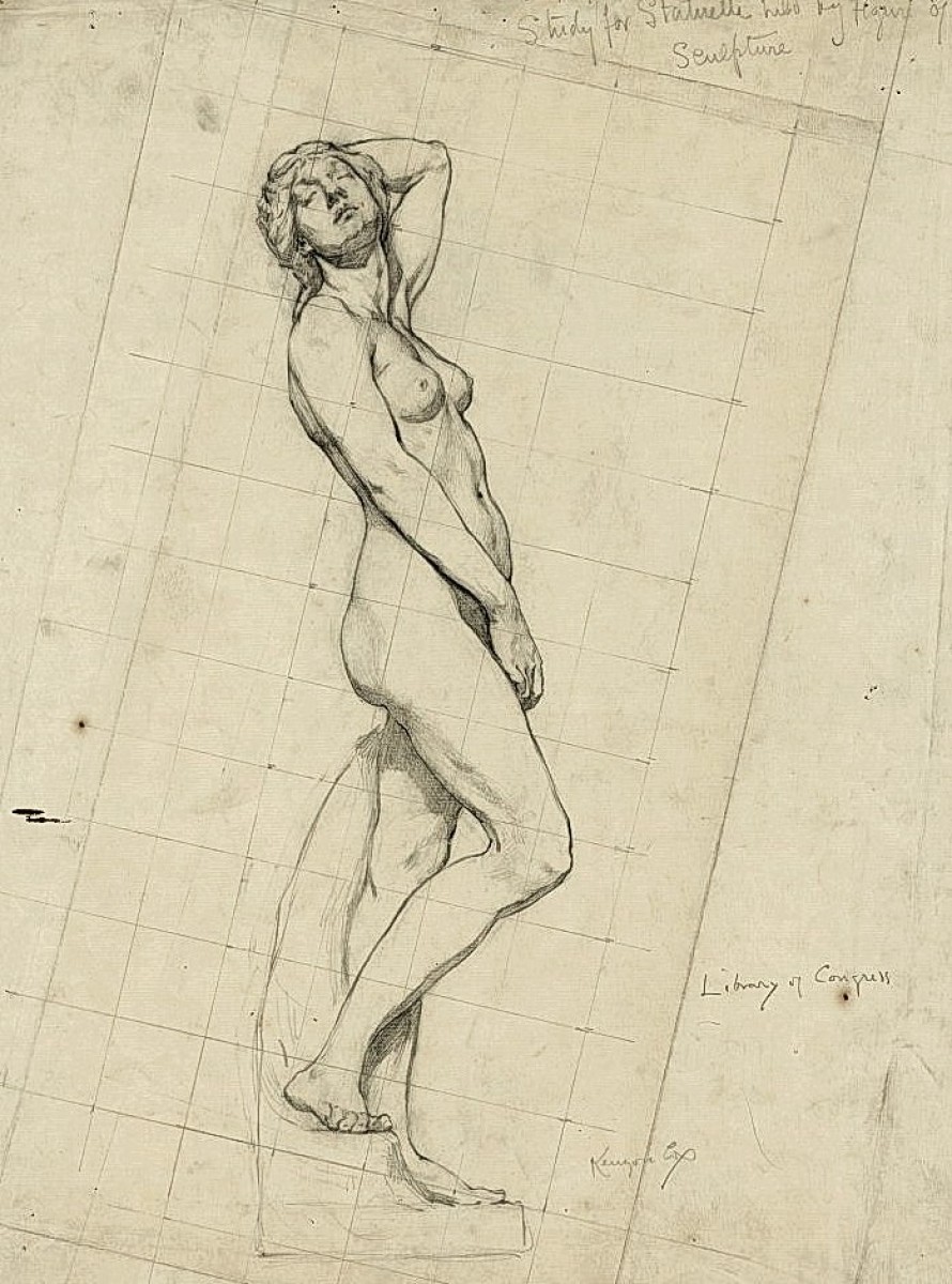 "Drawing. Nude" by Kenyon Cox
