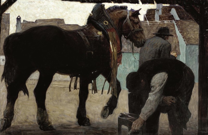 "Painting. People" by Fritz Zerritsch der Jüngere