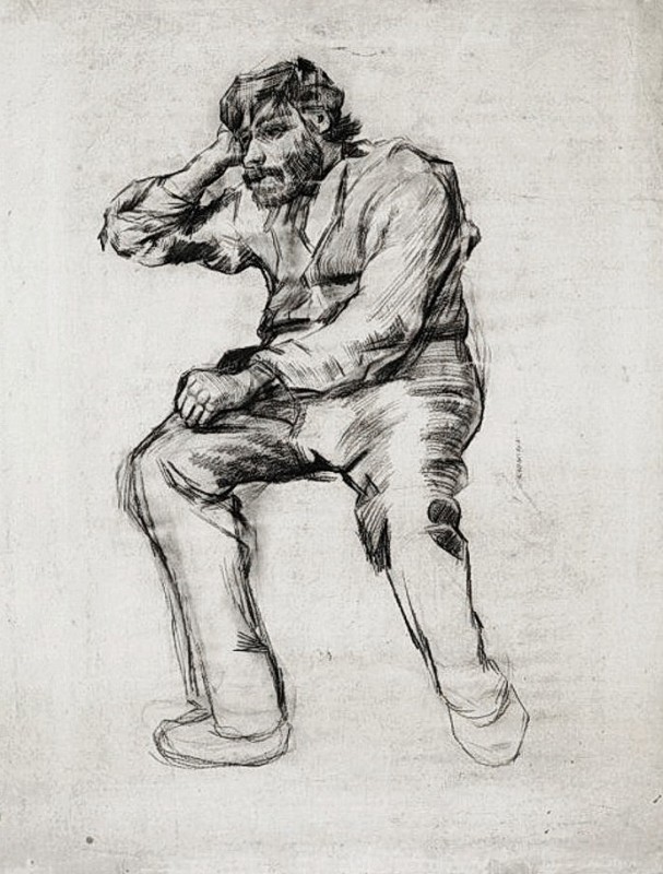 "Drawing. Figure" by Vincent van Gogh