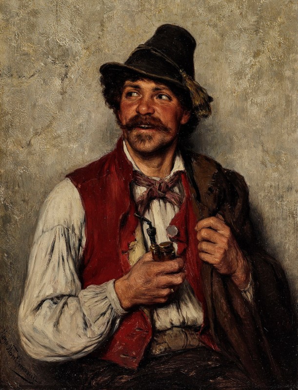 "Painting. Figure" by Hugo Kauffmann