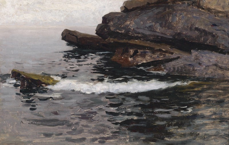 "Живопись. Морской пейзаж" by Алфред Зофф