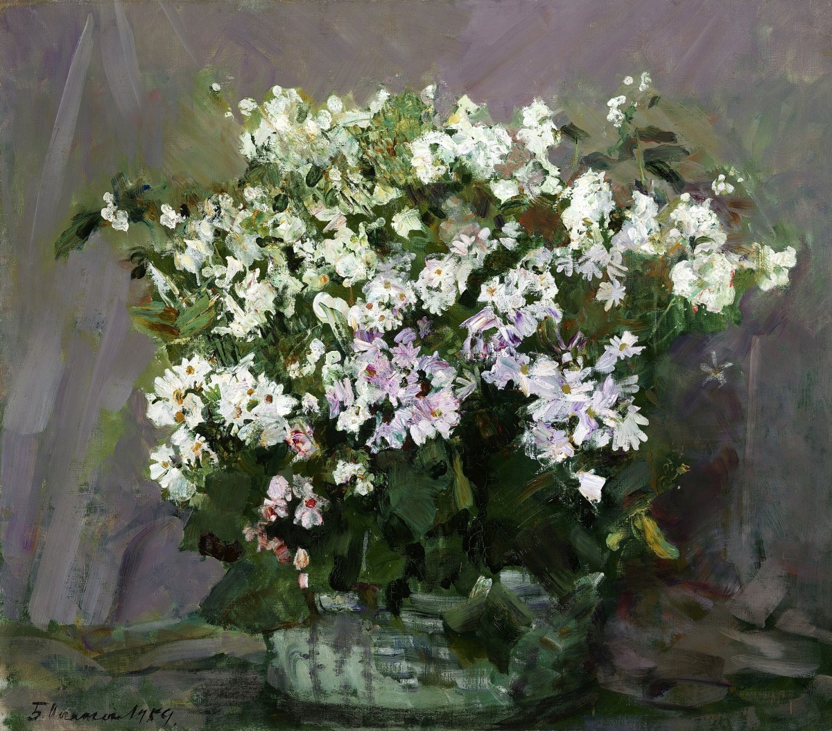 "Painting. Flowers" by Boris Ioganson