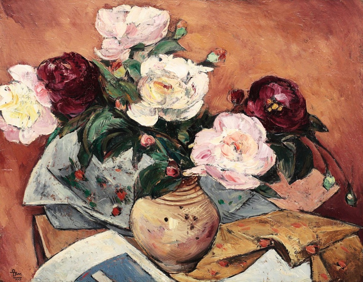 "Pictură. Natură statică" by Ion Theodorescu-Sion