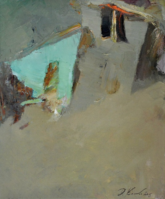 Artwork by Darya Kollegova, oil on canvas