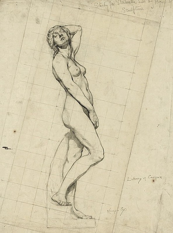 "Drawing. Nude" by Kenyon Cox