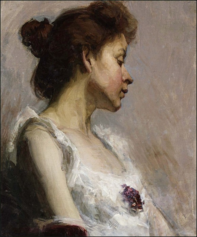 "Painting. Portrait" by Henry Ossawa Tanner