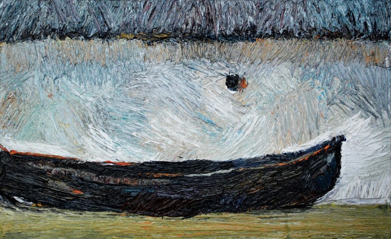 "Etude" by Ion Golubei, 2015, oil on canvas