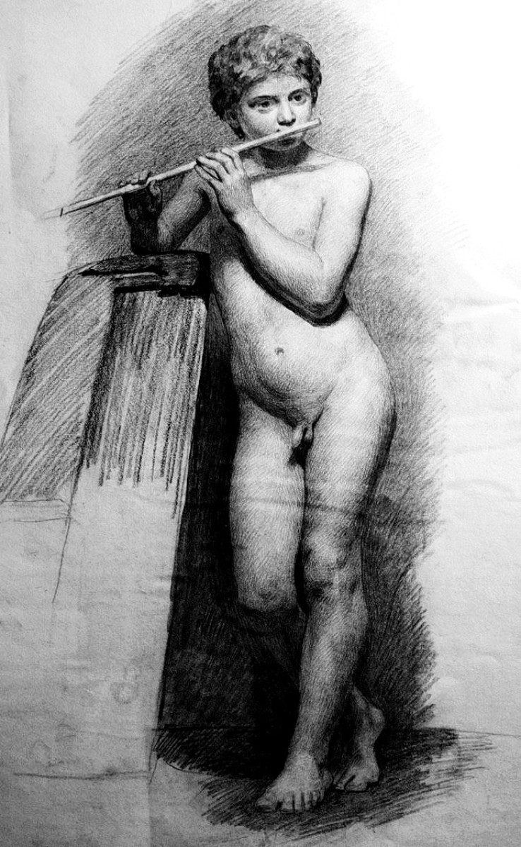 "Drawing. Nude" by Alois Kasimir