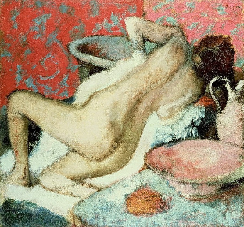 "Композиция. Обнаженка" by Едгар Дегас