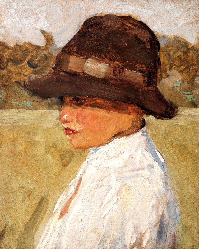 "Pictură. Portret" by Nicolae Vermont
