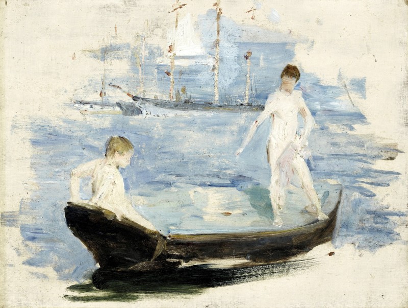 "Compoziție" by Henry Scott Tuke