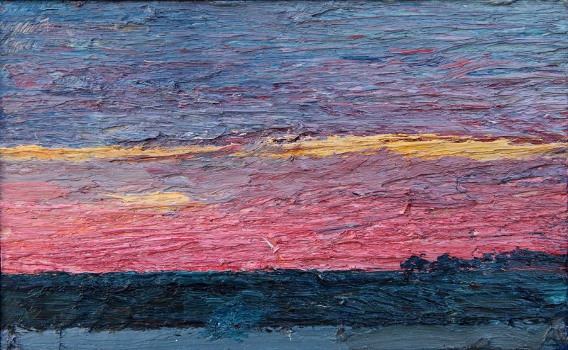 "Pleinair. Pleinair moldova" by Ion Viznovici, 250x400mm, oil on canvas