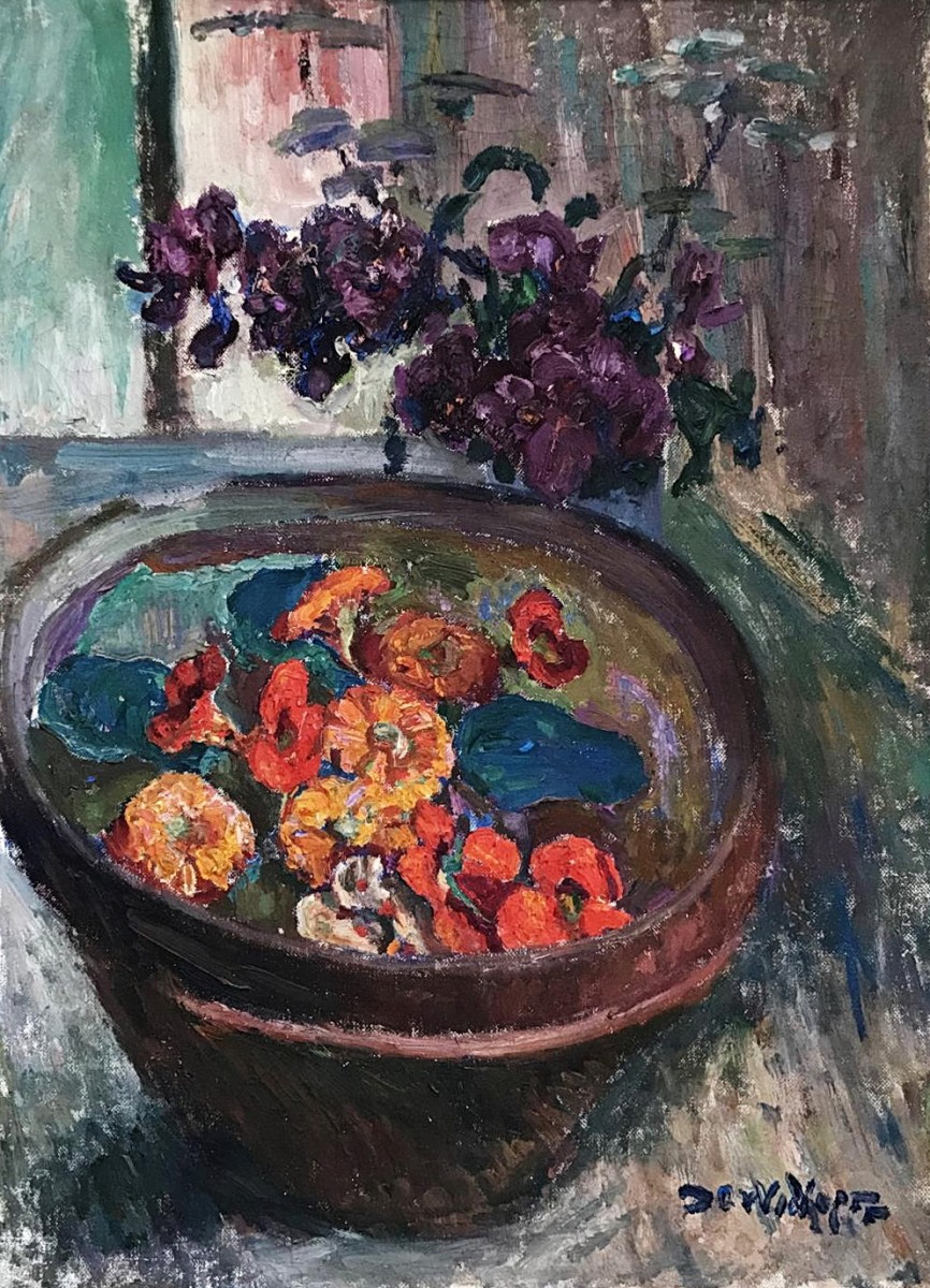 "Pictură. Natură statică" by David Ossipovitch Widhopff