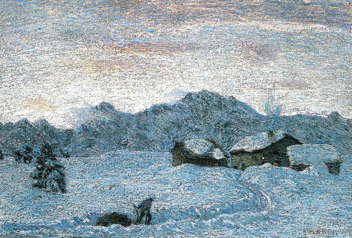 "Pictură. Peisaj" by Cesare Maggi
